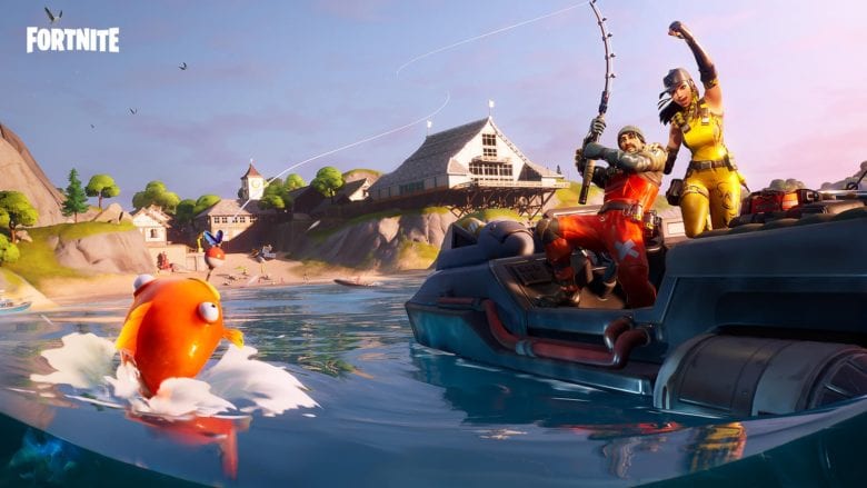 «Безумная рыбалка» в Fortnite