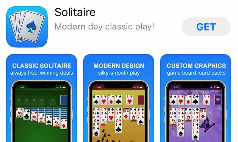 Выпущена новая игра Solitaire для iOS