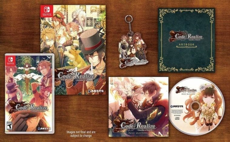 Обзор Code: Realize Guardian of Rebirth - Collector's Edition