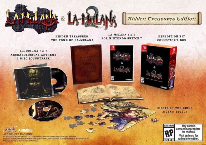 Обзор и описание игры LA-MULANA 1 & 2: Hidden Treasures Edition на PS4, Xbox One и Nintendo Switch