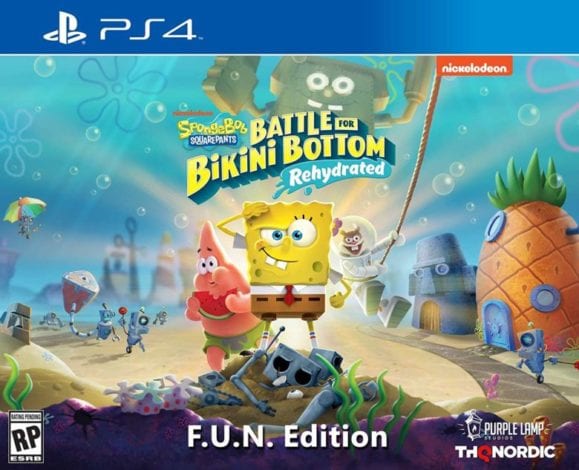 Spongebob Squarepants: Battle for Bikini Bottom - Rehydrated - F.U.N. Edition (PlayStation 4) - PlayStation 4 F.U.N. Edition