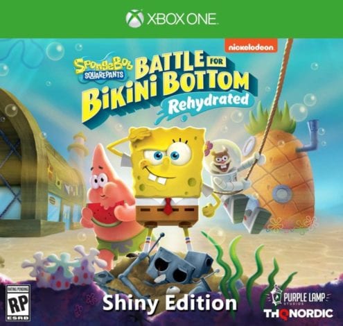 Spongebob Squarepants: Battle for Bikini Bottom - Rehydrated - Shiny Edition (Xbox One) - Xbox One Shiny Edition
