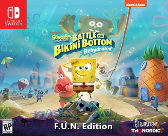 Spongebob Squarepants: Battle for Bikini Bottom - Rehydrated - F.U.N. Edition (Nintendo Switch) - Nintendo Switch F.U.N. Edition