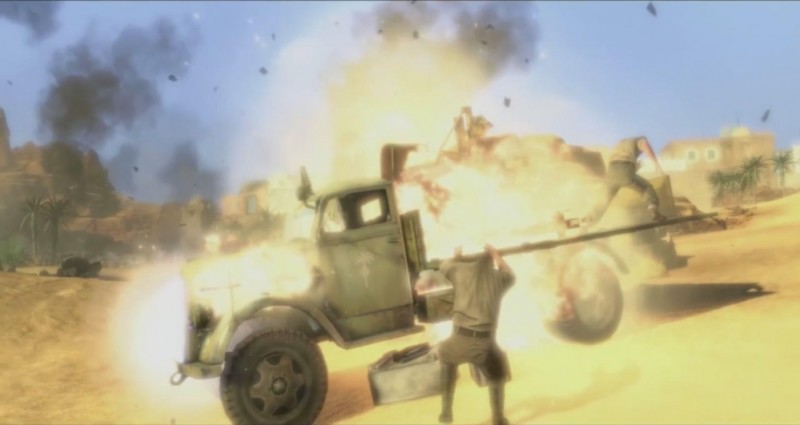 Sniper Elite 3 как уничтожить грузовик