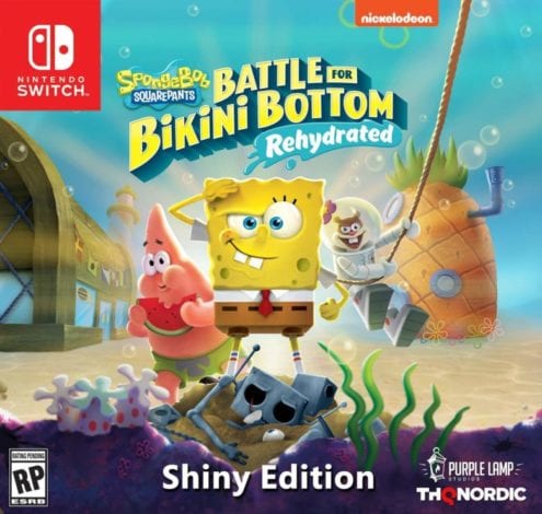 Spongebob Squarepants: Battle for Bikini Bottom - Rehydrated - Shiny Edition (Nintendo Switch) - Nintendo Switch Shiny Edition