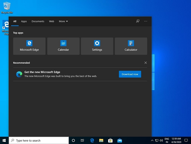 Microsoft рекламирует браузер Edge в Windows 10