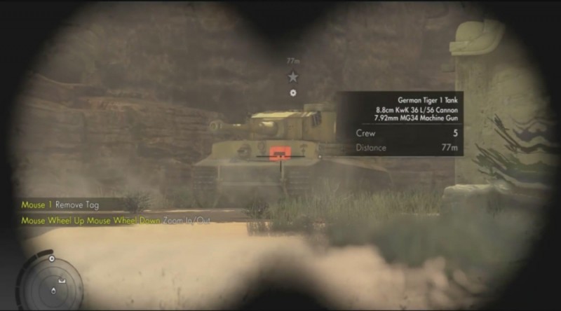 Как победить танк в Sniper Elit 3