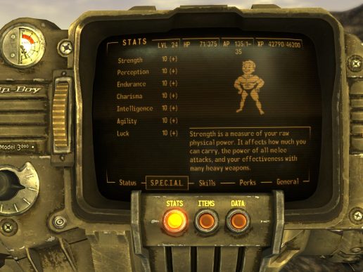 Прокачка-билд в Fallout: New Vegas